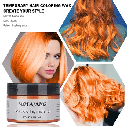 2 in 1 Stylish And Temporary Color Hair Wax